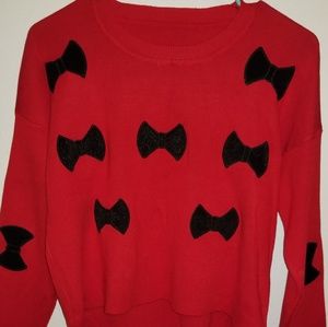 New red sweater